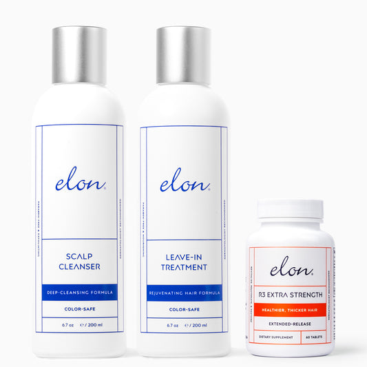 Elon Early Stage Hair Bundle with R3 Extra Strength