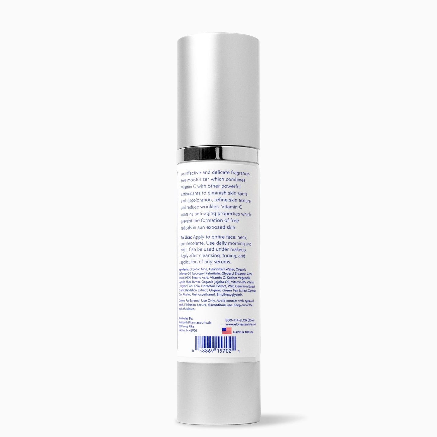 Elon Vitamin C Moisturizer: Fragrance-Free & For All Skin Types