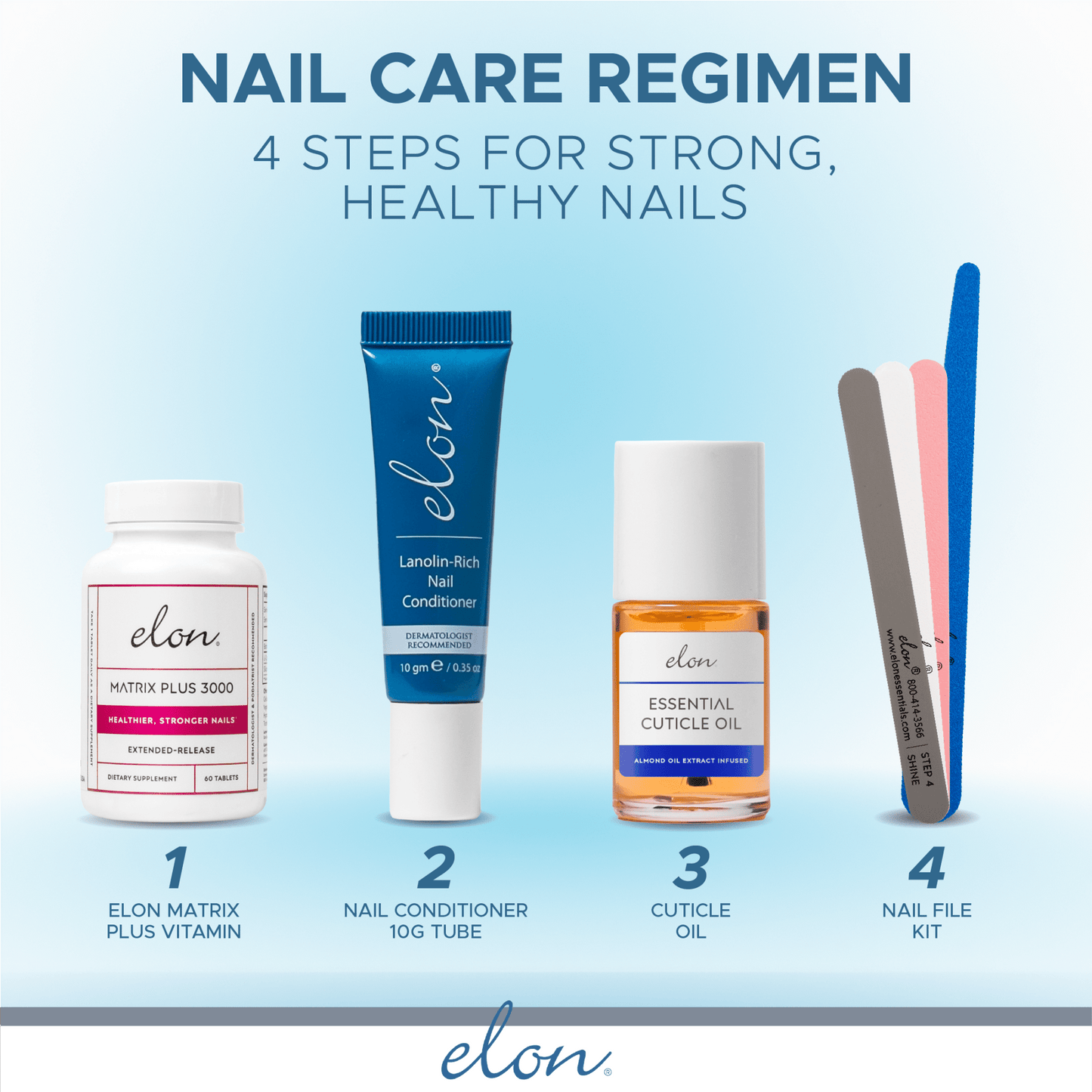 Elon Professional Nail Care File System - elonessentials.com