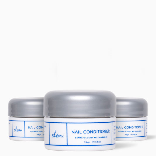 Elon Lanolin Rich Nail Conditioner 3-Pack (7.5 gm Jar)