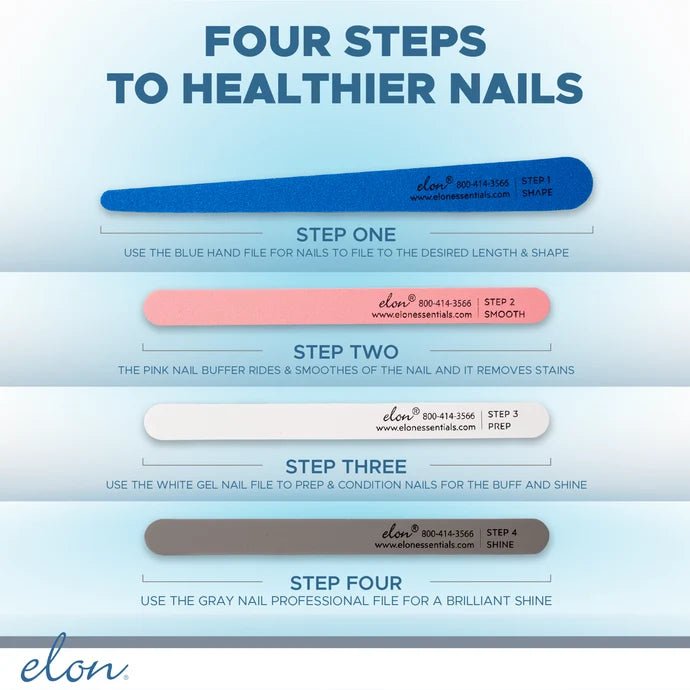 Elon Professional Nail Care File System - elonessentials.com