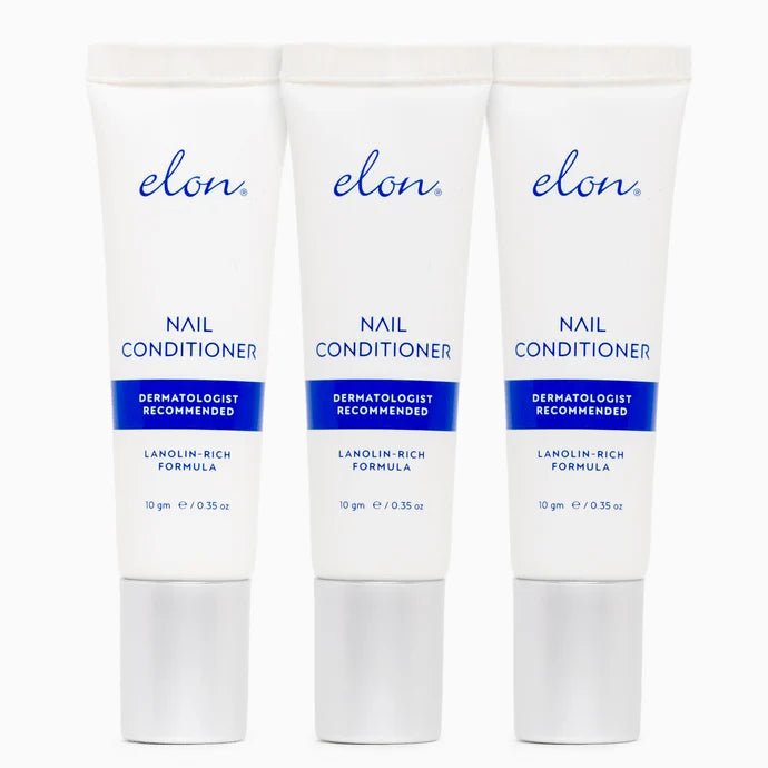Elon Lanolin Rich Nail Conditioner 3-Pack (10 gm Tube) - elonessentials.com