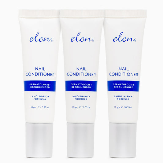 Elon Lanolin Rich Nail Conditioner 3-Pack (10 gm Tube)