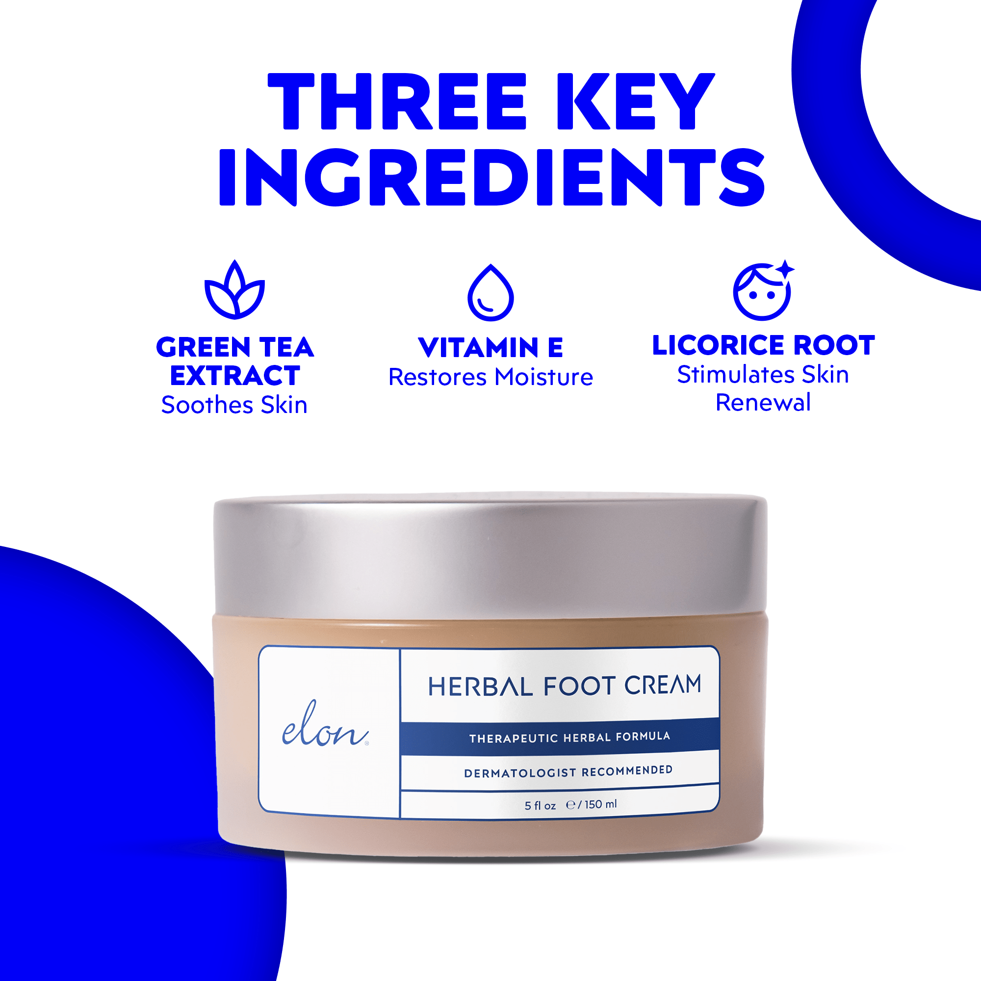 Elon Herbal Foot Cream (5 oz. Jar) - elonessentials.com