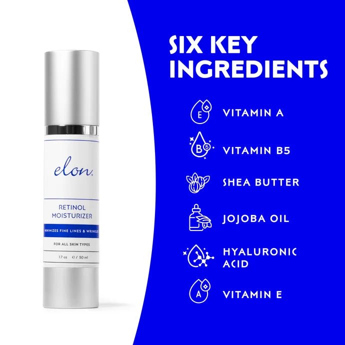 Elon Retinol Moisturizer - elonessentials.com
