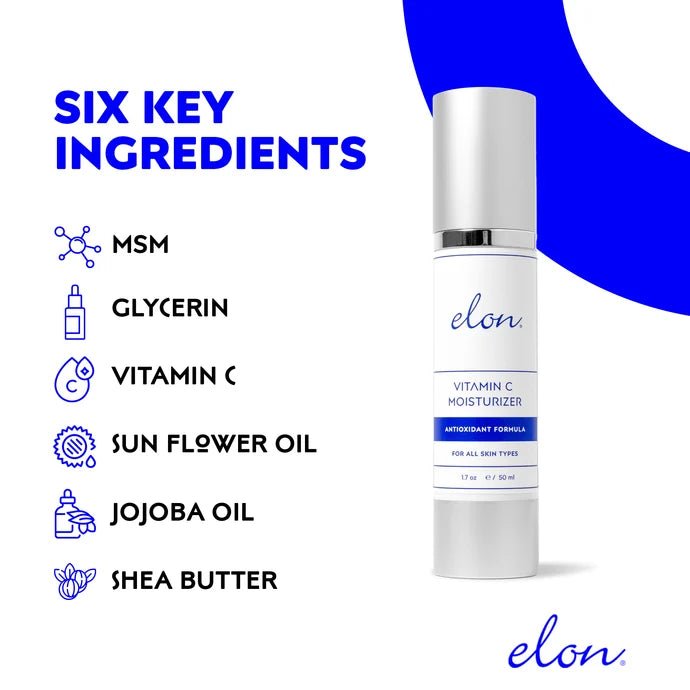 Elon Vitamin C Moisturizer: Fragrance-Free & For All Skin Types - elonessentials.com
