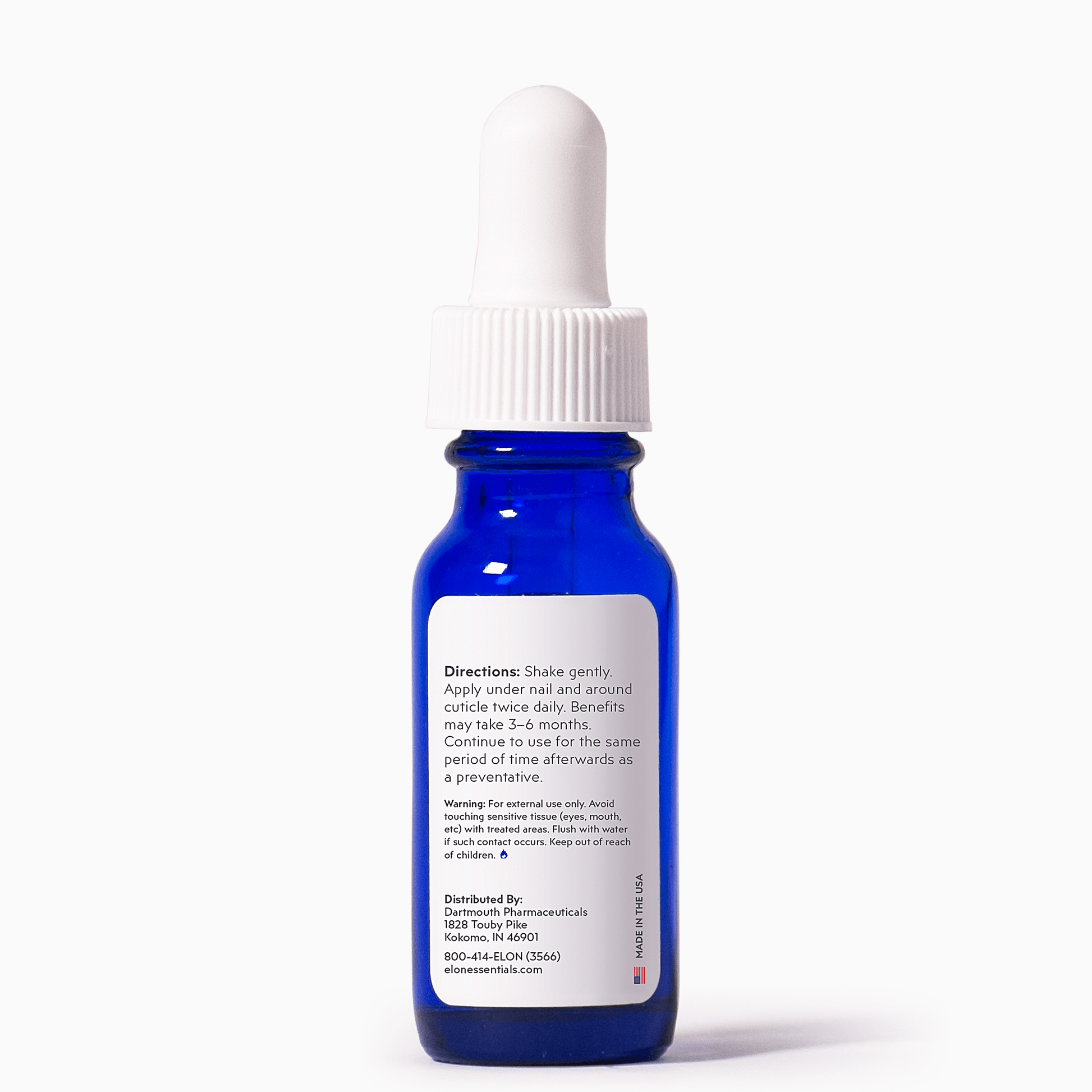 Elon Essentials Dual Defense Anti - Fungal-Back of Bottle