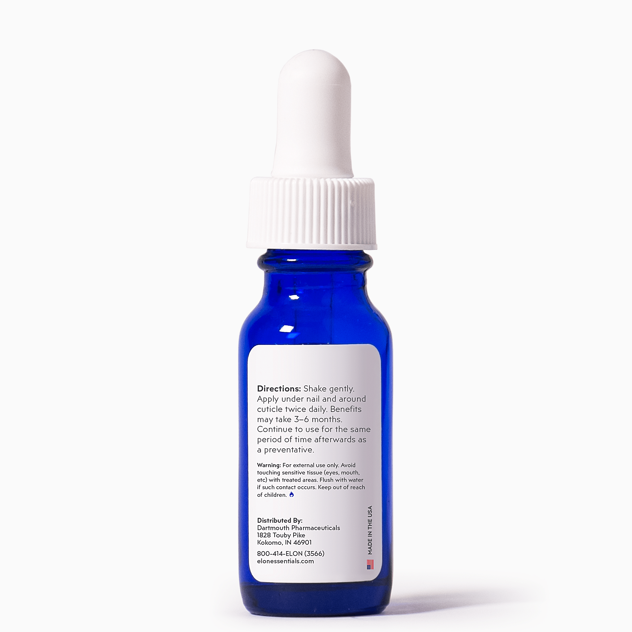 Elon Essentials Dual Defense Anti - Fungal-Back of Bottle