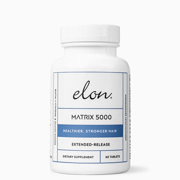 Elon Matrix 5000 for Healthier & Stronger Hair - Front Image of Bottle