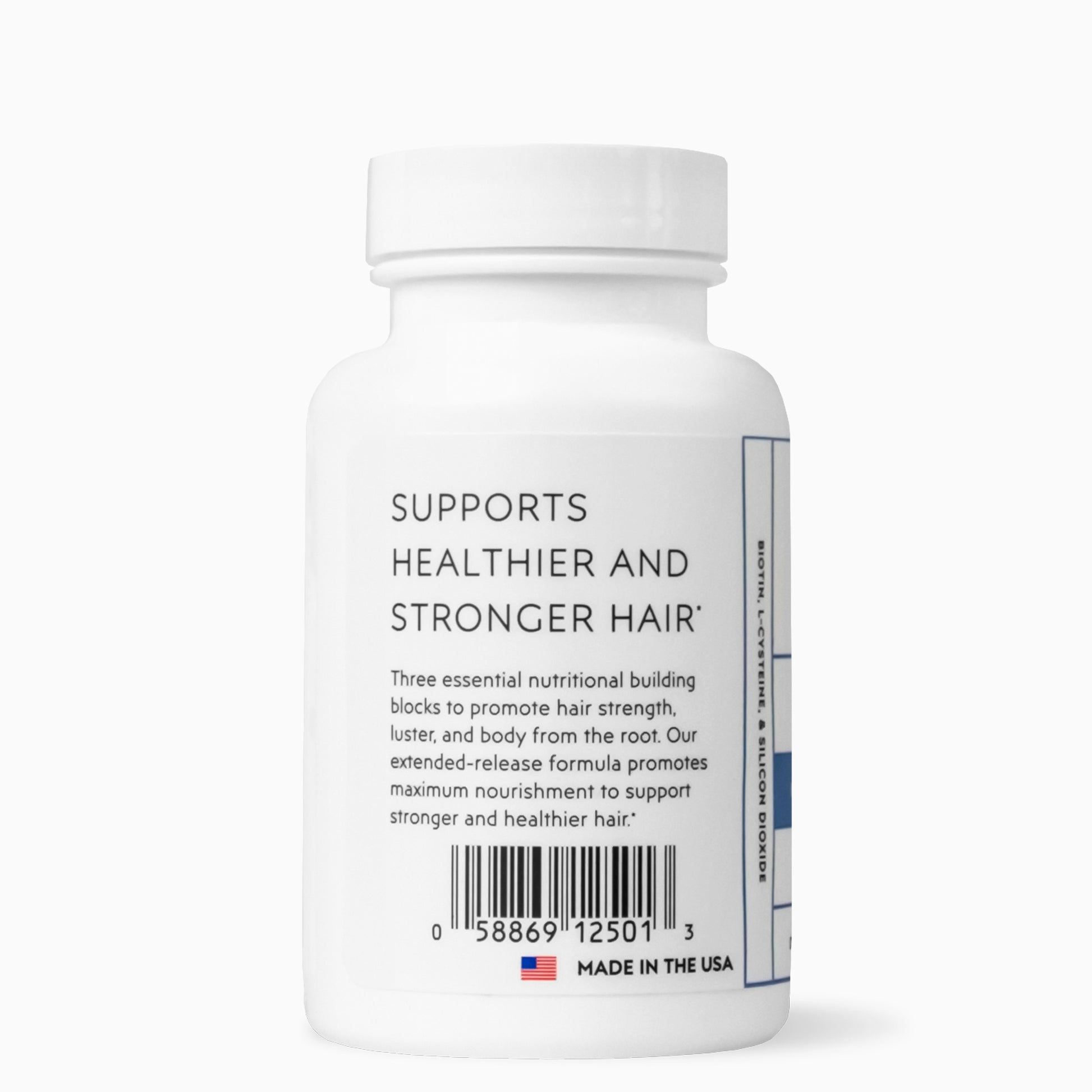 Elon Matrix 5000 for Healthier & Stronger Hair - Side Image of Bottle Product Description