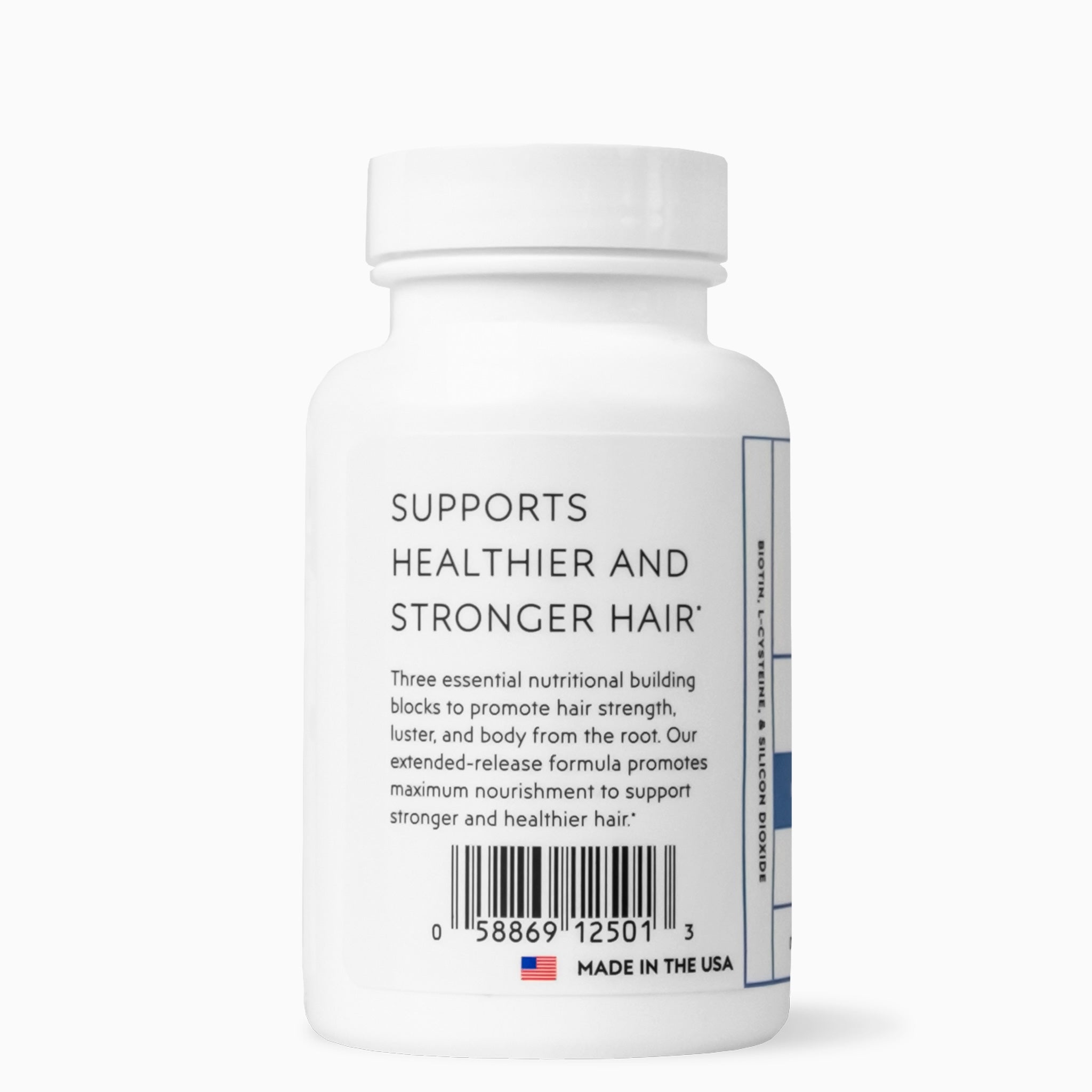 Elon Matrix 5000 for Healthier & Stronger Hair - Side Image of Bottle Product Description
