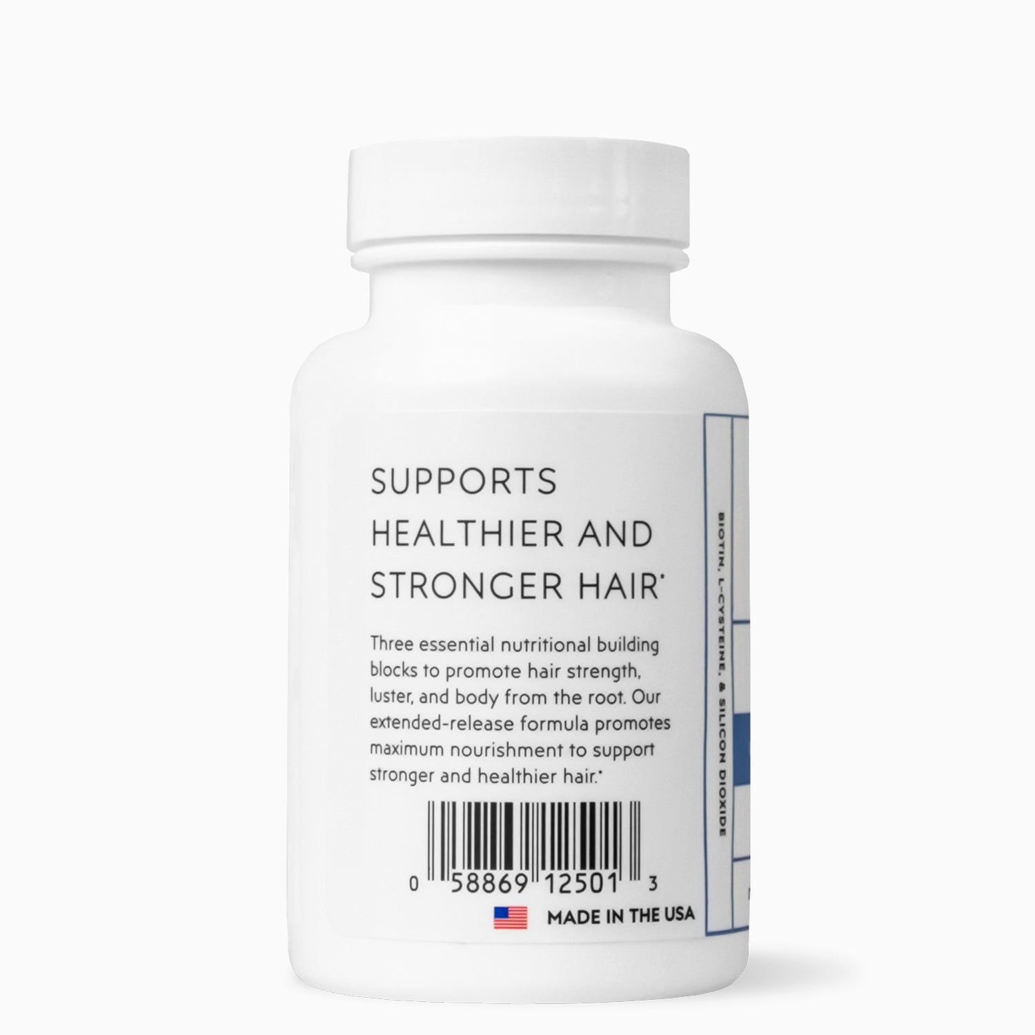 Elon Matrix 5000 for Healthier & Stronger Hair - Side Image of Bottle Product Description