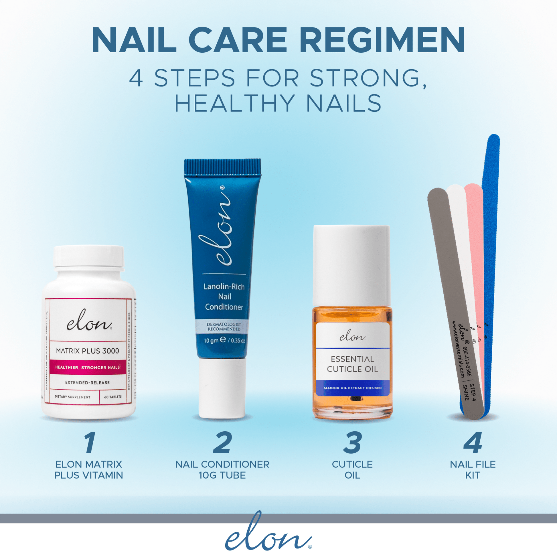 Elon Professional Nail Care File System - elonessentials.com