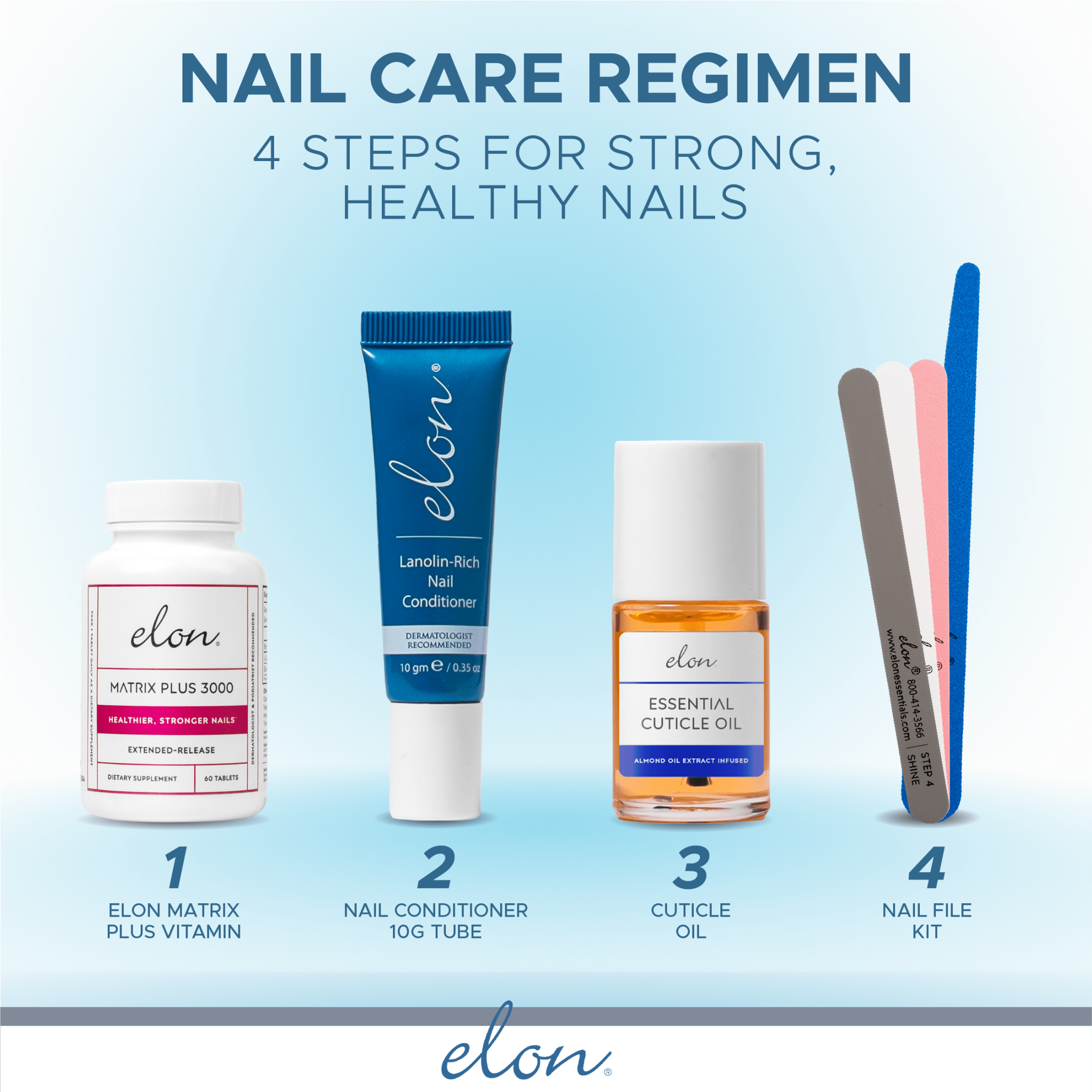 Elon Professional Nail Care File System - elonessentials.com