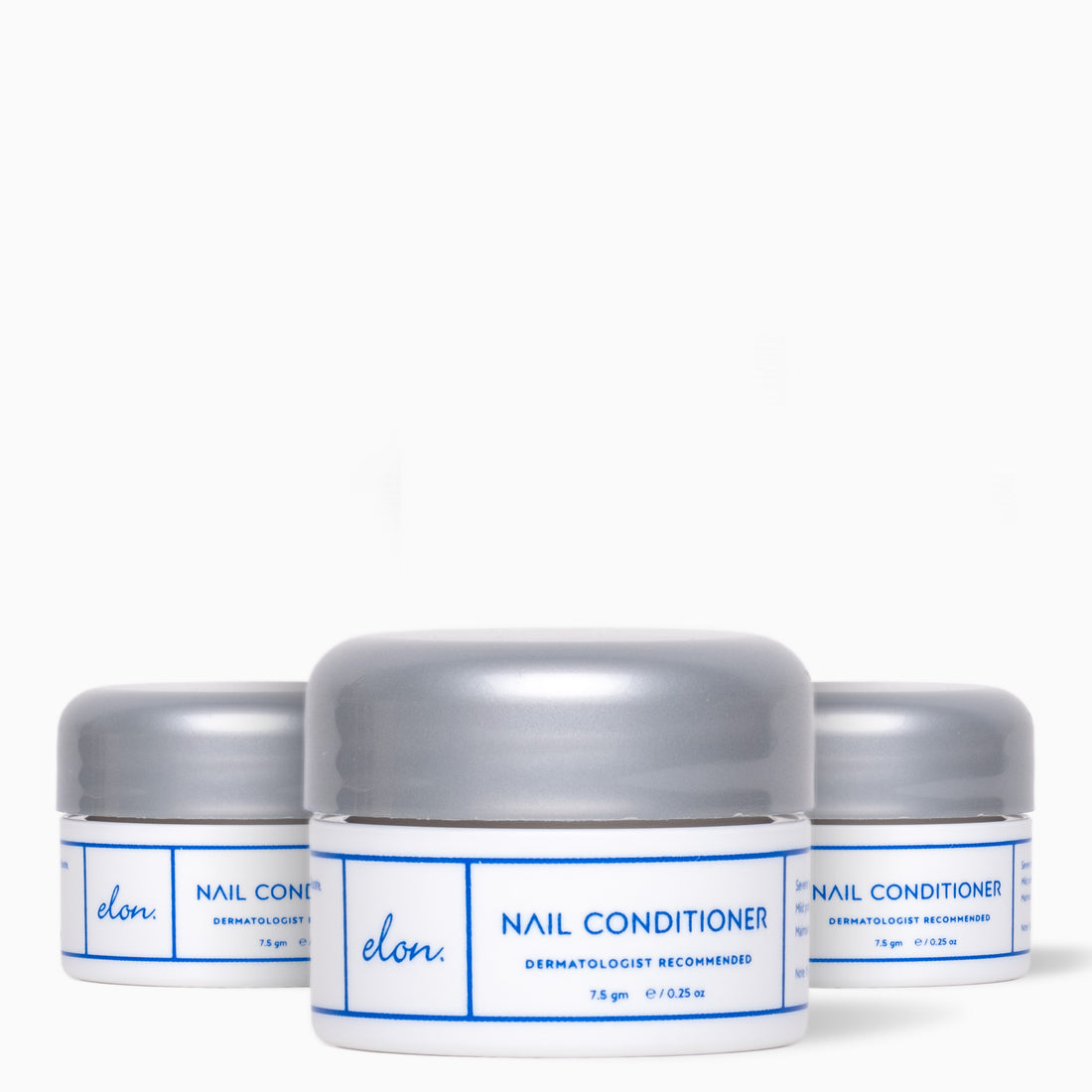 Elon Lanolin Rich Nail Conditioner 3 - Pack (7.5 gm Jar) - elonessentials.com