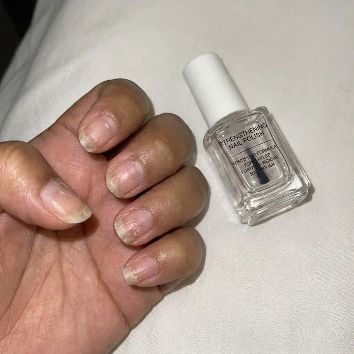 Clear nail hardener